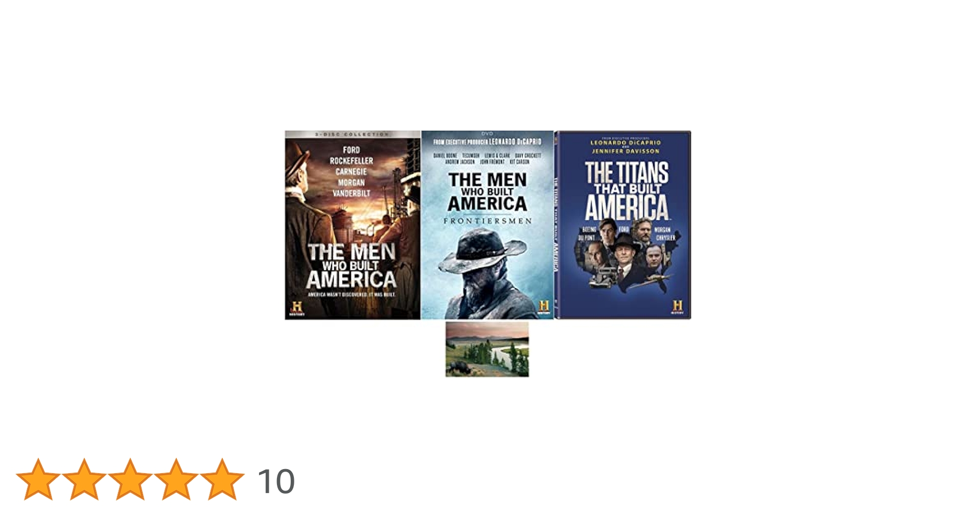 その他 Men Who Built America/ [DVD] Men Who Built America Trilogy The Men Who, Frontiersman, and